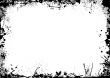 ink splat border mono