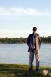 Businessman at Peace