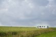 camping car in landscape