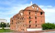 Museum - panorama Stalingrad fight - The destroyed mill. Volgograd. Russia.