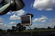 GPS on car window