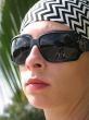 girl wearing shades and bandanna
