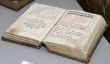 Opened Slavic ancient book