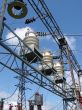 industrial cloudscape with power towers