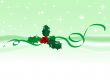 Green christmas background