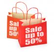 two shopping bags