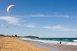 Kite Surfing At The Beach