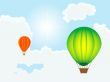 Hot air balloons