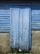 old blue door