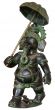  	isolated Buddhist Statuette of elphant