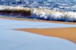 Sand and water background