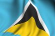 Rendered Saint Lucian Flag