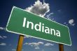 Indiana Road Sign