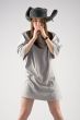woman in funny hat