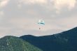 Parachute in the sky
