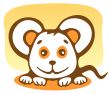 happy mousy