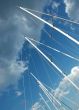 Storm-clouds and masts