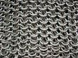 texture of antique chain mail