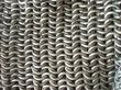 texture of antique chain mail