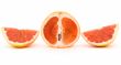 cut grapefruit