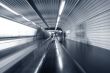 airport moving escalator