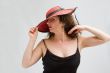 Woman with hat