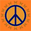 Orange Peaceful People