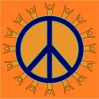 Orange Peaceful People