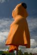 Orange dress