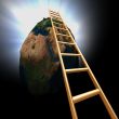 go up the world