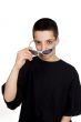 teenage boy with sunglasses