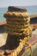 Detail of boat cleat