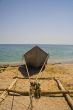 Fishing boat on beach