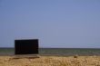 Laptop on beach