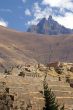 Inca ruines in ollantaytambo