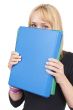 Beautiful blonde businesswoman