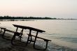 Picnic Table By The Lake