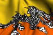 Rendered Bhutanese Flag