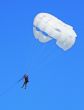 man with a parachute