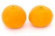 Two big tangerines
