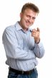 Man pointing at you