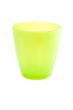 Green plastic cup