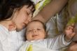 Baby with mother