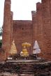 Buddha and columns