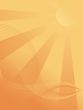 Orange Sun Background