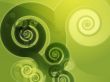 Abstract spiral swirls