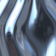 Warped metal chrome