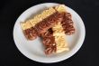 Butter cookies with chocolate