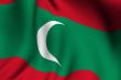 Rendered Maldivian Flag