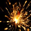 yellow sparkler